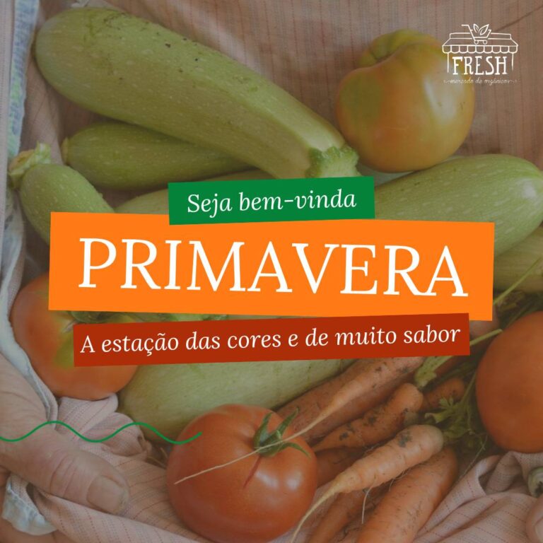 Read more about the article Primavera é saúde!